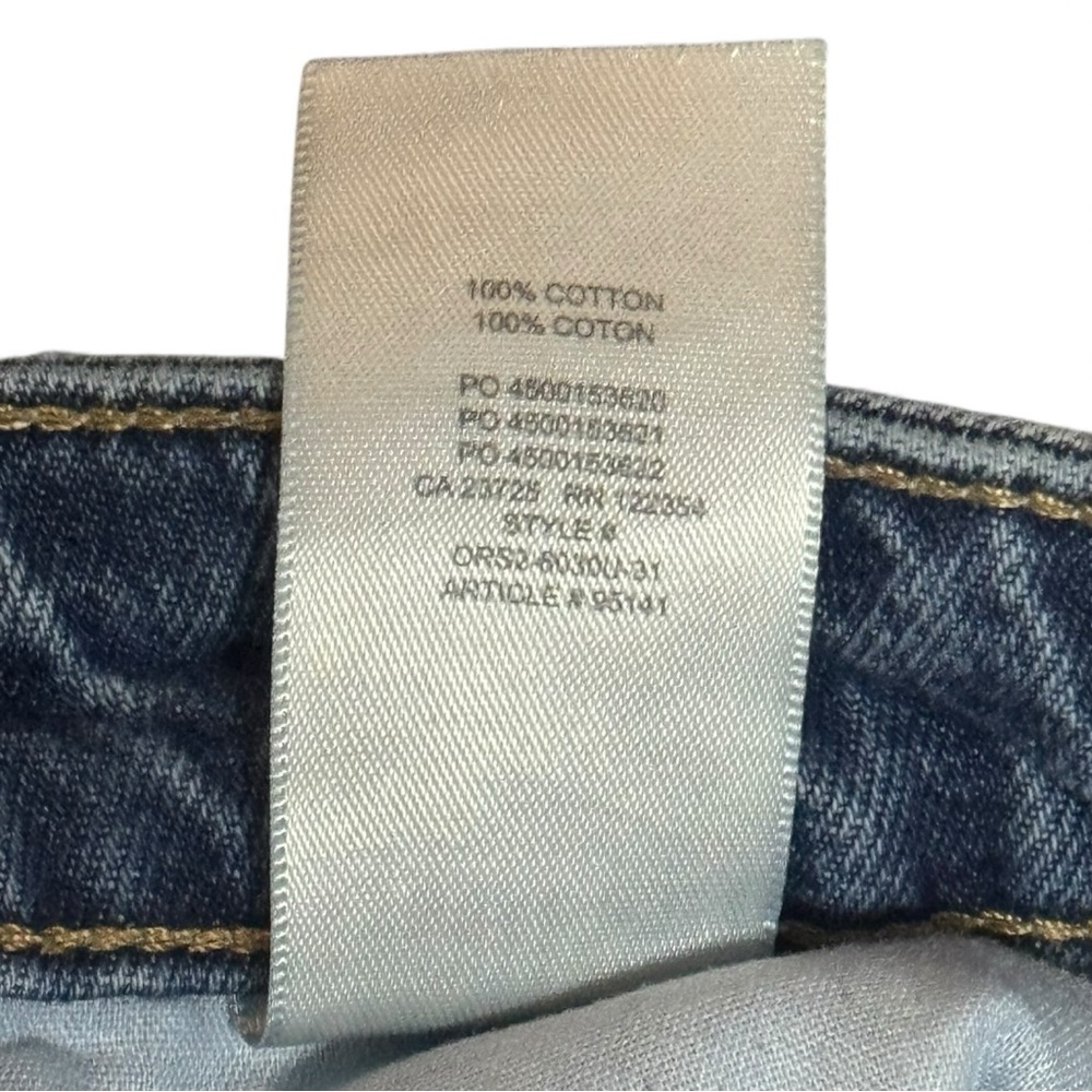 Aritzia Sunday Best Original Mom Jeans High Rise Taper Vintage Wash Casual 8 - Picture 5 of 5